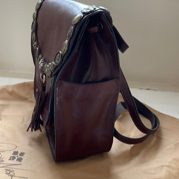 Patricia Nash Bags Nwot Patricia Nash Leather Backpack With Decal